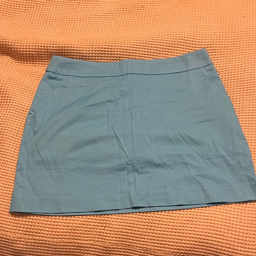 Loudmouth Light vibrant Blue Mini Skirt